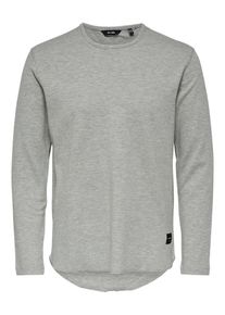Only & Sons Only & Sons, Herren Sweatshirt, Hellgrau
