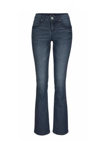 Arizona, Damen Bootcut-Jeans 'Shaping', Dunkelblau
