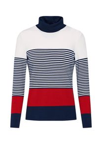Esprit, Damen Shirt, Creme / Navy / Rot