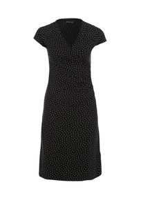 King Louie, Damen Jerseykleid, Schwarz / Weiß