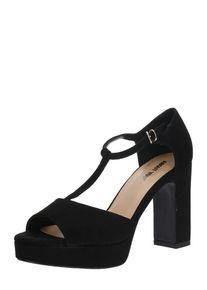 ABOUT YOU, Damen Plateausandalette 'Frieda', Schwarz