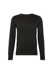 Tom Tailor, Herren Pullover, Schwarzmeliert