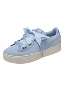Puma, Damen Sneaker 'Vikky Platform Ribbon', Hellblau