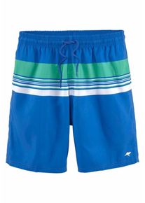 Kangaroos, Herren Shorts, Blau / Türkis / Weiß