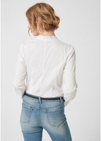 s.Oliver RED LABEL, Damen Stretchbluse, Wei&szlig;