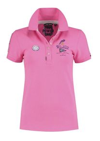 Code-Zero, Damen Poloshirt 'Bol d'Or Regatta', Pink
