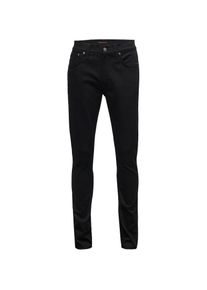 Nudie Jeans Co, Herren Jeans 'Lean Dean', Schwarz