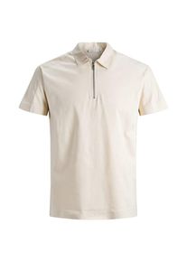 Jack & Jones JACK & JONES, Herren Poloshirt, Creme