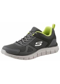 Skechers, Herren Sneaker, Grau / Dunkelgrau / Hellgrün