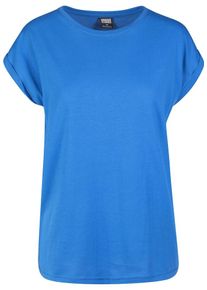 Urban Classics, Damen Shirt 'Extended Shoulder', Blau
