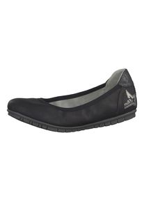 s.Oliver RED LABEL, Damen Ballerinas mit feiner Perforierung, Schwarz