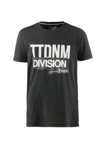 Tom Tailor, Herren T-Shirt, Schwarz / Wei&szlig;