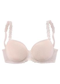 Lascana, Damen Schalen-BH, Weiß