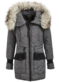 Khujo, Damen Winterjacke 'RETRO BUGS', Grau