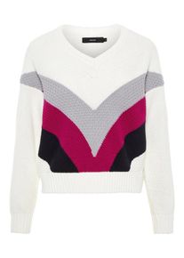 V&eacute;ro Moda VERO MODA, Damen Pullover, Flieder / Eosin / Schwarz / Wei&szlig;