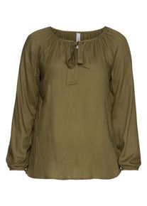 sheego Casual, Damen Tunika, Oliv