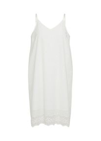 Pieces, Damen Kleid, Offwhite