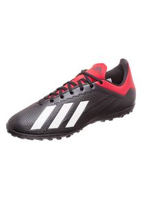 adidas Performance, Herren Fußballschuh 'X 18.4 TF', Rot / Schwarz / Weiß