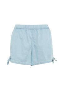 Tom Tailor Denim, Damen Chambray Shorts, Blue Denim