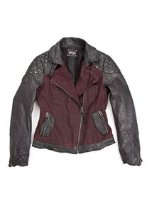 Maze, Damen Jacke ' Festa ', Weinrot / Schwarz