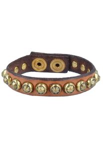 Campomaggi, Damen Armband, Braun / Gold