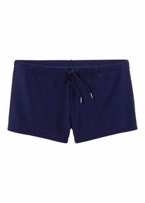 Bench, Herren Boxerbadehose mit Außenkordel, Navy