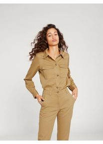 EDITED, Damen Hemd 'Caila', Beige / Camel
