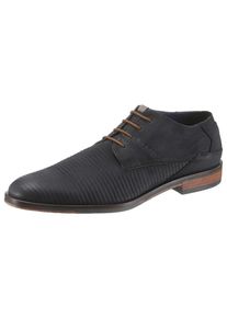 Bugatti, Herren Schnürschuh, Marine / Braun