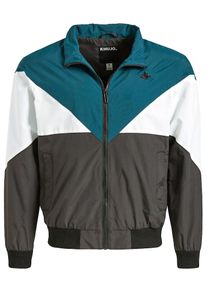 Khujo, Herren Jacke 'Kruz', Jade / Schwarz / Weiß