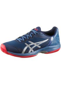 asics, Herren Tennisschuhe 'GEL-COURT SPEED CLAY', Dunkelblau / Hellgrau / Rot