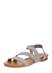 Apple of Eden, Damen Sandalen 'Dena', Beige / Hellgrau
