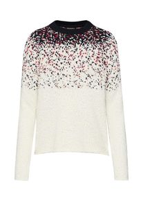 Review, Damen Pullover 'PIXEL KNIT', Grenadine / Schwarz / Naturweiß