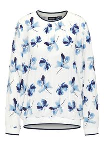 Broadway NYC FASHION, Damen Bluse 'NOELLA', Navy / Weiß