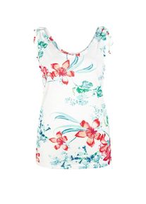 s.Oliver RED LABEL, Damen Top, Türkis / Rot / Weiß
