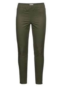 sheego Casual, Damen Schlupfhose mit Gummizugbund, Khaki