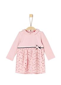 s.Oliver Junior, Mädchen Kleid, Rosa / Schwarz / Weiß