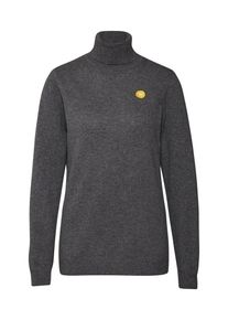Wood Wood, Damen Rollkragenpullover 'ELLA ', Dunkelgrau