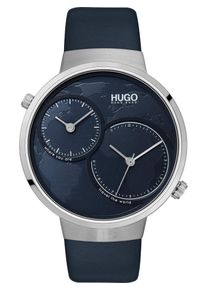 Hugo, Herren Uhr 'Travel 1530053', Nachtblau / Silber