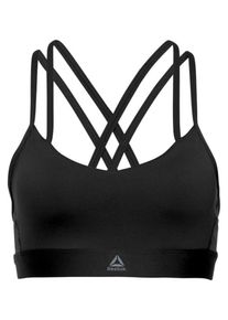 Reebok, Damen BH 'HERO STRAPPY', Schwarz