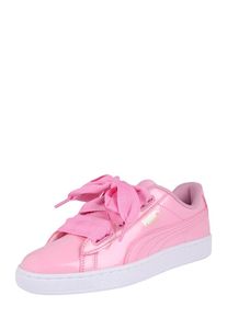 Puma, M&auml;dchen Sneaker 'Basket Heart Patent Jr', Pink