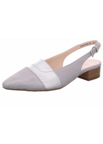 Peter Kaiser, Damen Sandalen, Grau / Silber