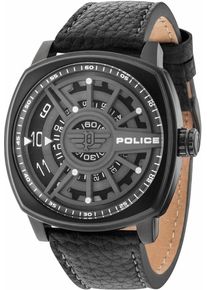 Police, Herren Uhr 'SPEED HEAD, PL15239JSB.13', Schwarz / Weiß
