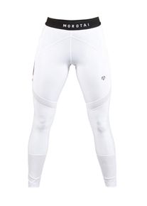 MOROTAI, Damen Sport-Leggings 'Mesh Performance Tights', Weiß