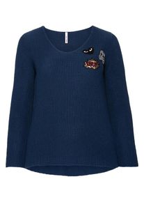SheeGOTit, Damen Pullover, Navy