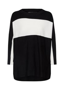 Only, Damen Pullover, Schwarz / Weiß