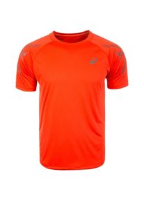 asics, Herren Laufshirt , Orange / Neonorange