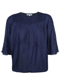 Zhenzi, Damen Tunikabluse, Navy