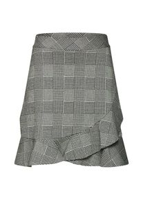 Tom Tailor, Damen Rock 'feminine check skirt', Grau