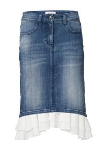 Heine, Damen Jeansrock, Blue Denim