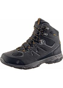 Jack Wolfskin, Herren Wanderschuhe 'MTN ATTACK 6 TEXAPORE MID', Schwarz